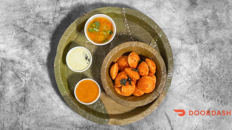 Millet Button Podi Idlis (12 pcs) image