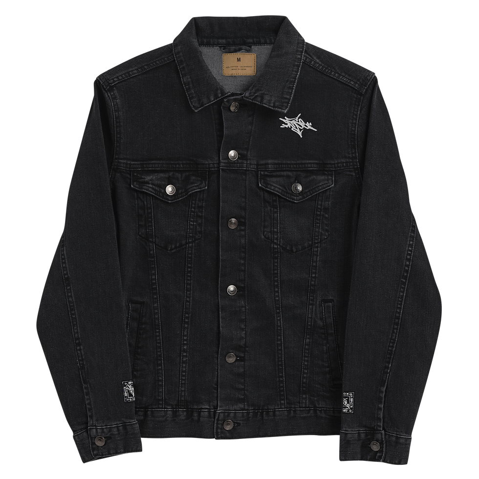 Thumbnail: Apse Embroidered Denim Jacket