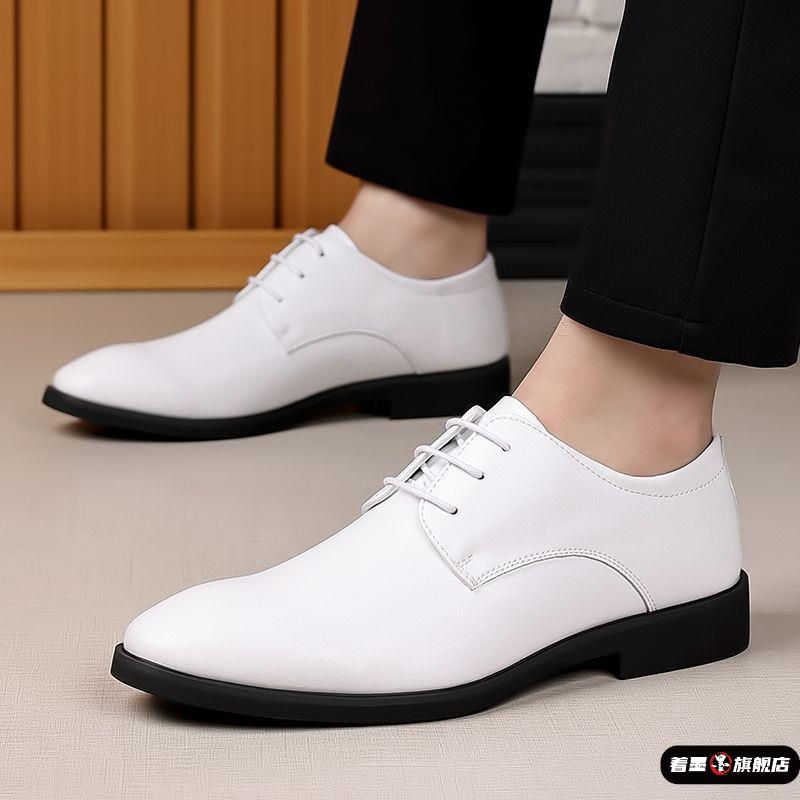 Miniatura: Sapatos Masculinos de Couro Bico Fino