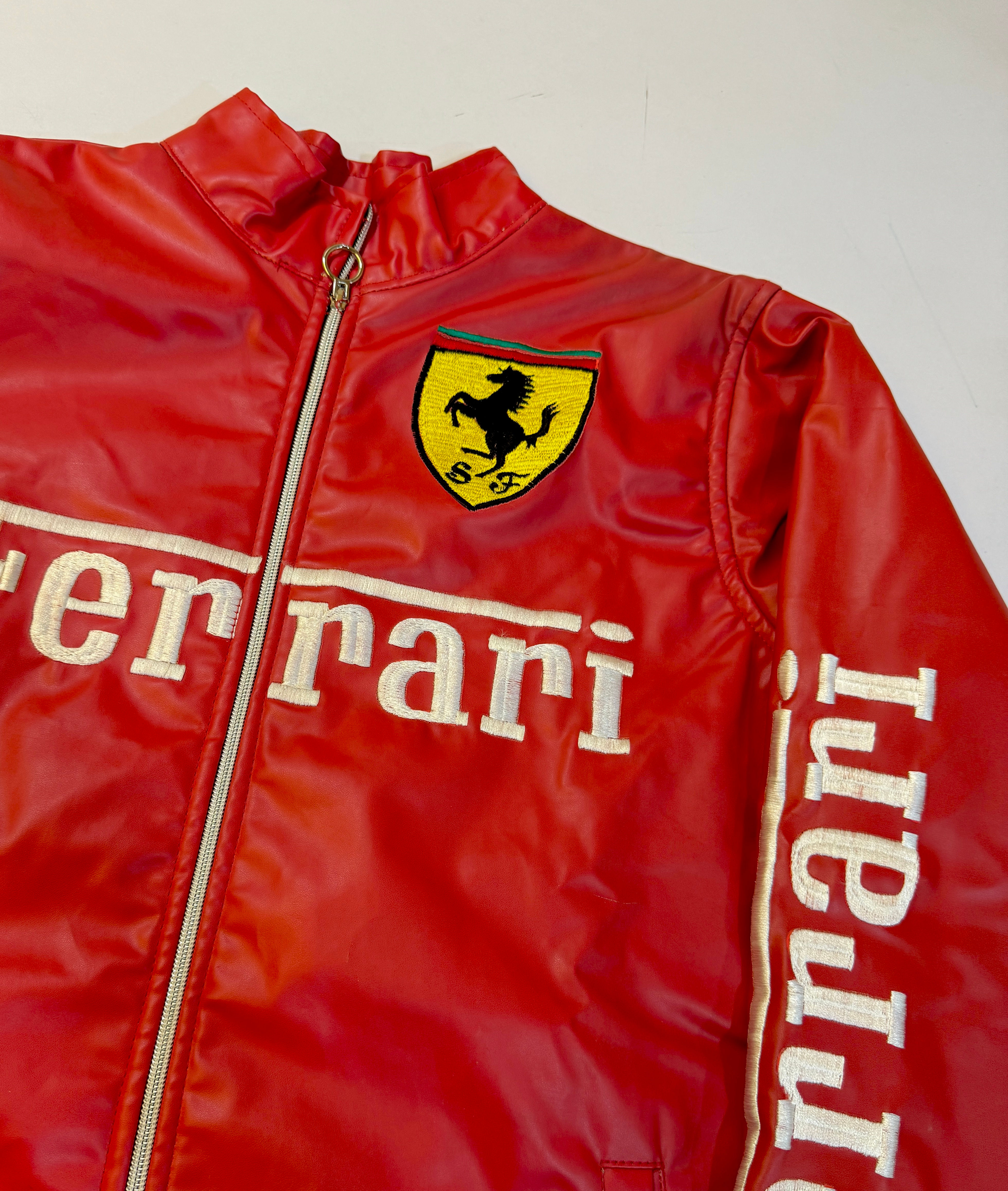 Leather Ferrari Jacket ⭐⭐⭐⭐(4.5/5)