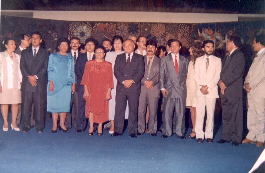Ottomar Pinto e os primeiros deputados estaduais de RR.
