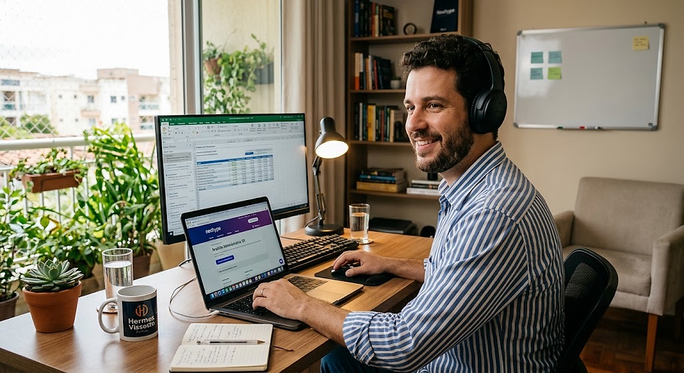 HOME OFFICE: Analista Administrativo SR na Neohype – salário R$ 2.739,01.
