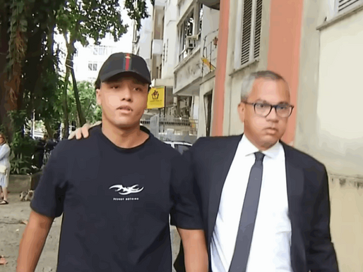 Renner recolhe blusa após réu por estupro coletivo se entregar usando frase “Regret Nothing”.