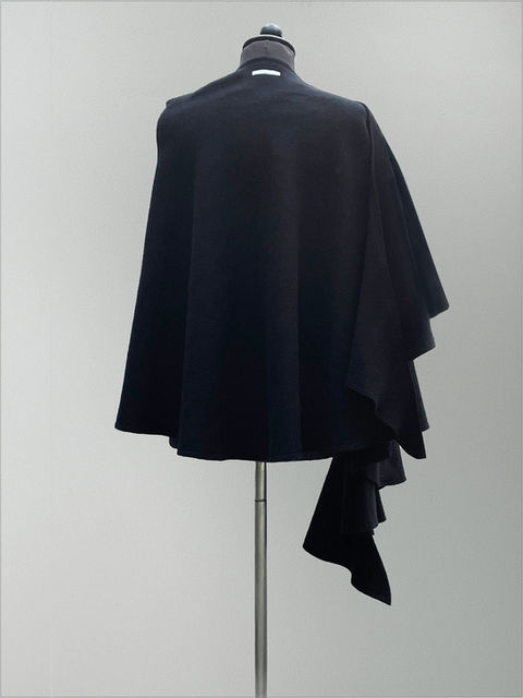 LaLus Umhang gross BW SCHWARZ