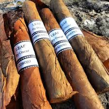 Decembers Currently Smoking Cigar: Leaf by Oscar Maduro “The Leaf goes dark”