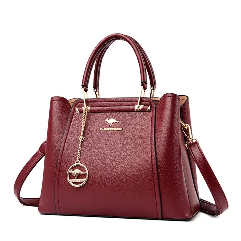 Thumbnail: 2024 Luxury Women Designer 3 Layers Shoulder Crossbody Sac Ladies Large Capacity
