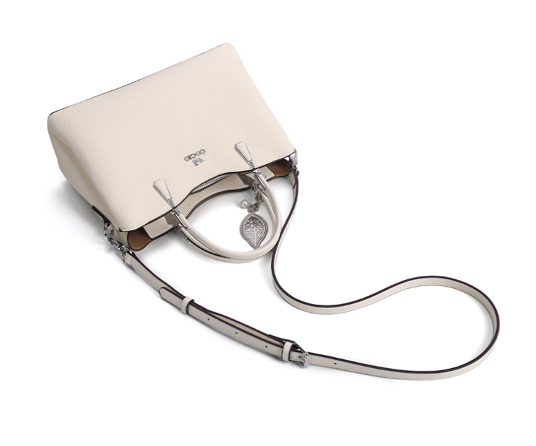 Thumbnail: Soft White Elegant Daily Handbag,  Women's Office & Party Bag, bags for woman, b
