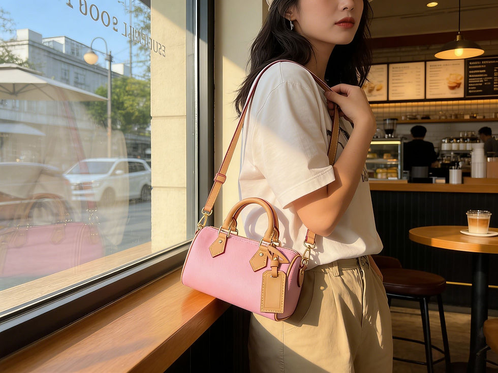 Thumbnail: Women's Designer Handbag Crossbody Shoulder Bag Luxury Pillow Bag Genuine Leathe