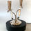 Thumbnail: silver plated Berg 2 arm candelabra Made in Denmark circa1970s