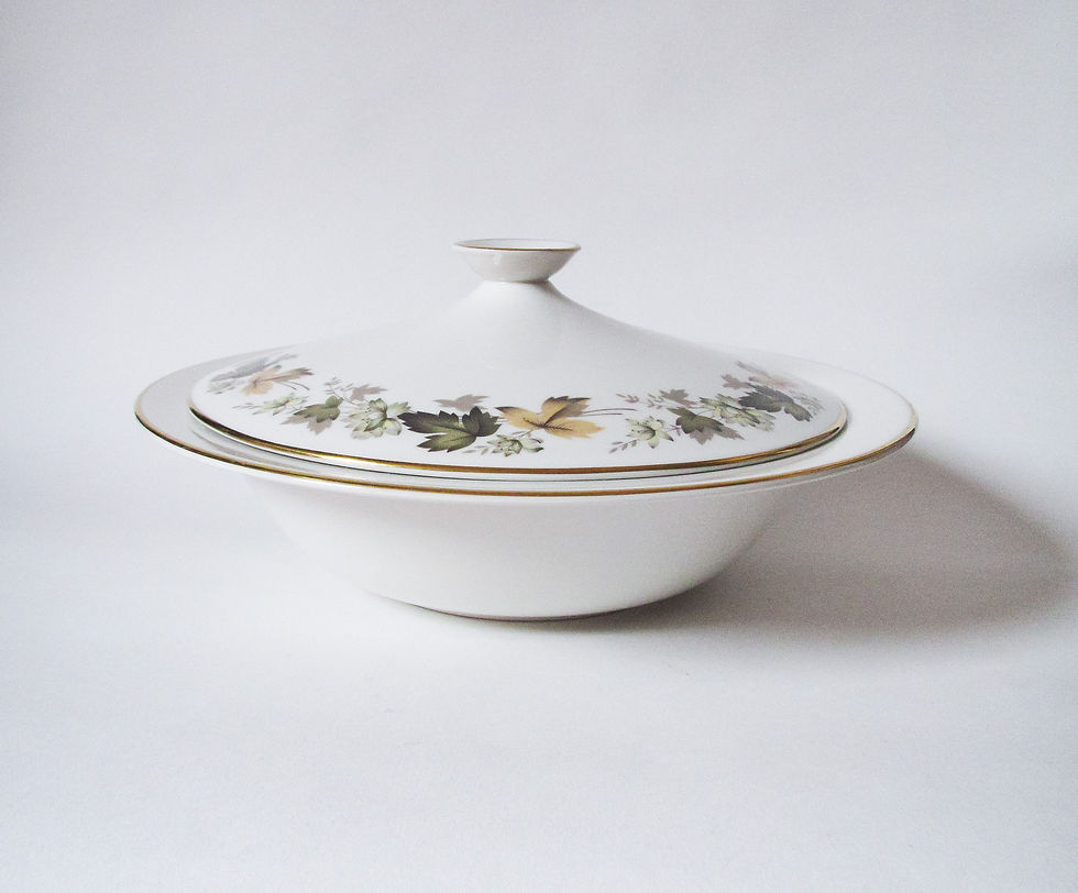 Royal Doulton Larchmont pattern lidded serving dish