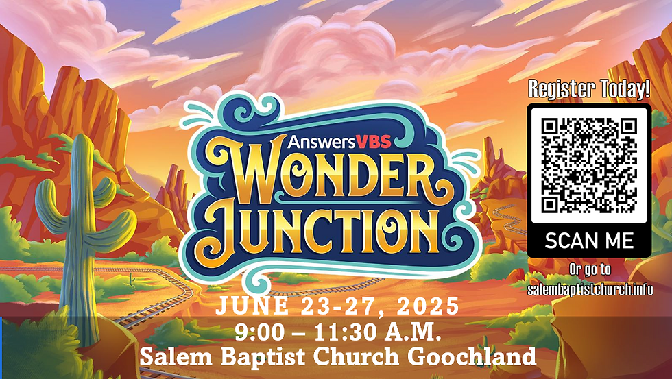 Graphic for VBS 2025 Foyer