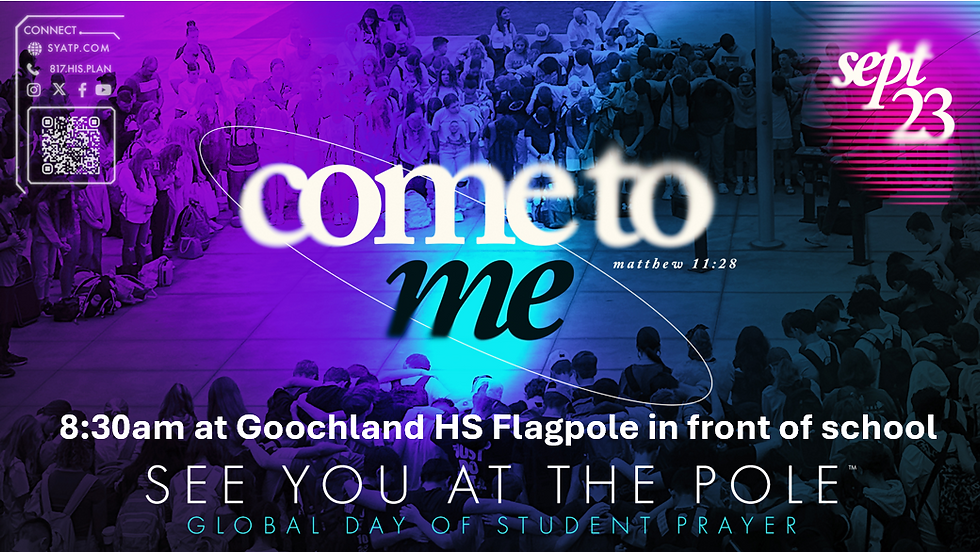 See You at the Pole 2026 Graphic