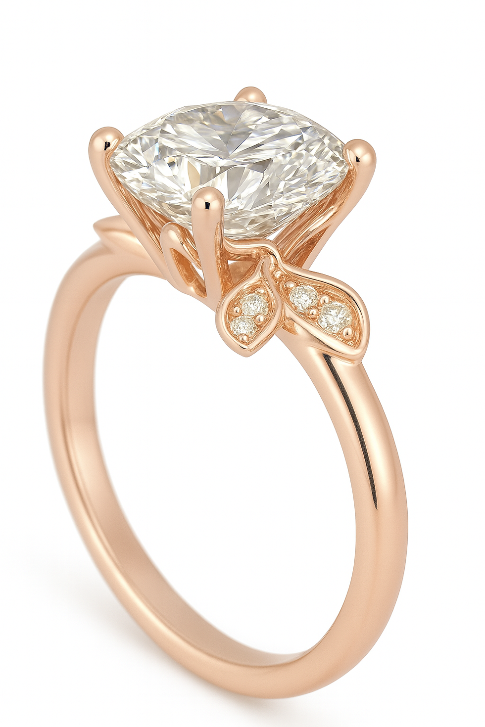 Thumbnail: Petal Diamond Ring