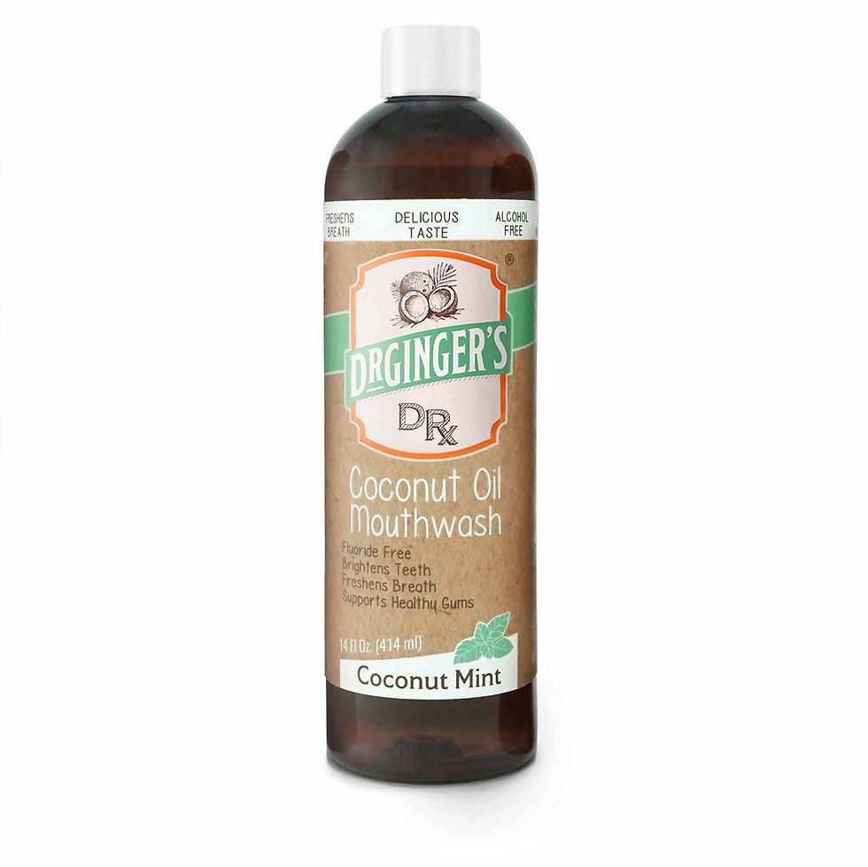 Thumbnail: Dr Ginger's Coconut Oil Mouthwash