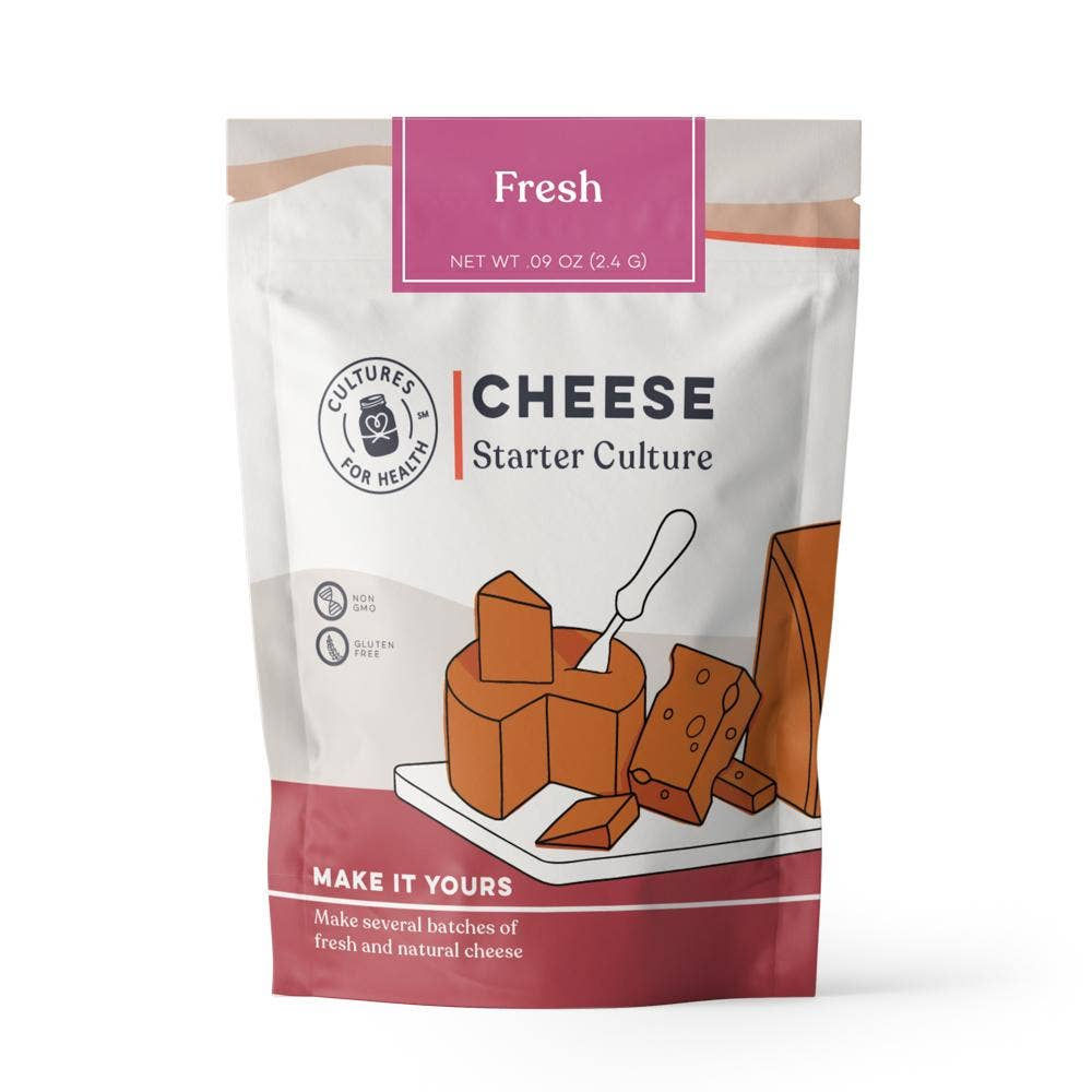 Fresh Cheese Starter Culture (8 Count Case Pack)