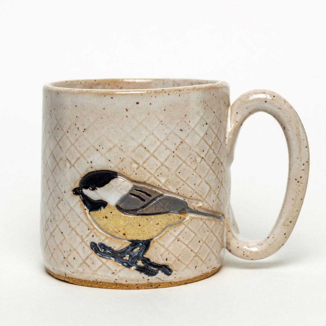 Chickadee Design Handmade, in Ohio, Stoneware 10oz Mug