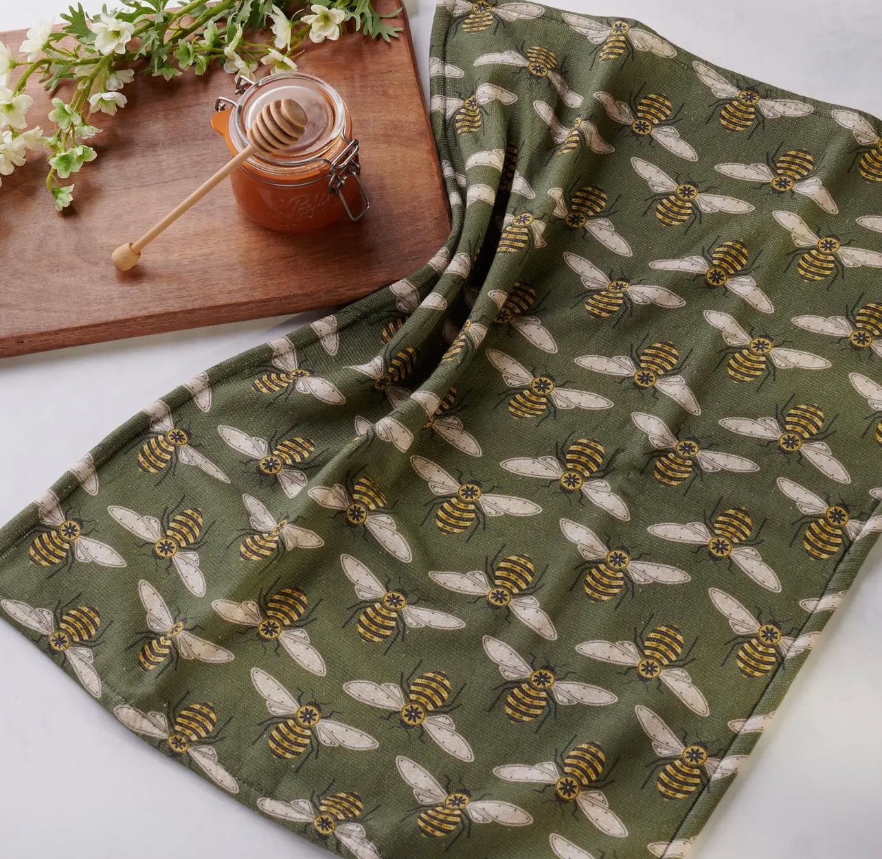 Honey Bee Kitchen Towel