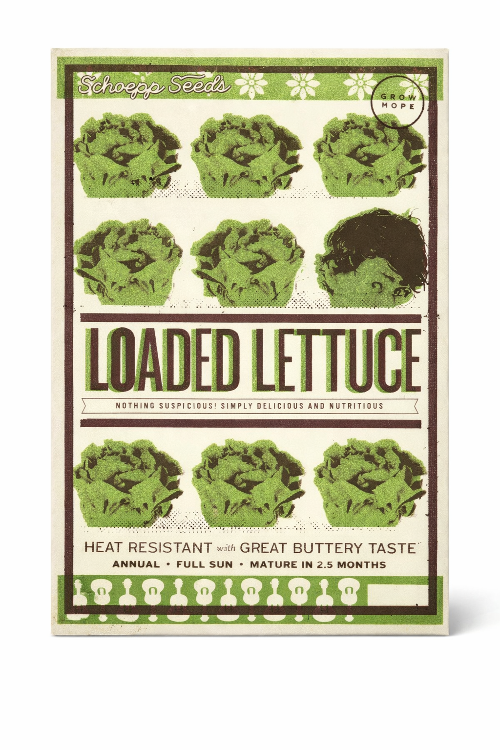 Lettuce, Loaded Seed Packets