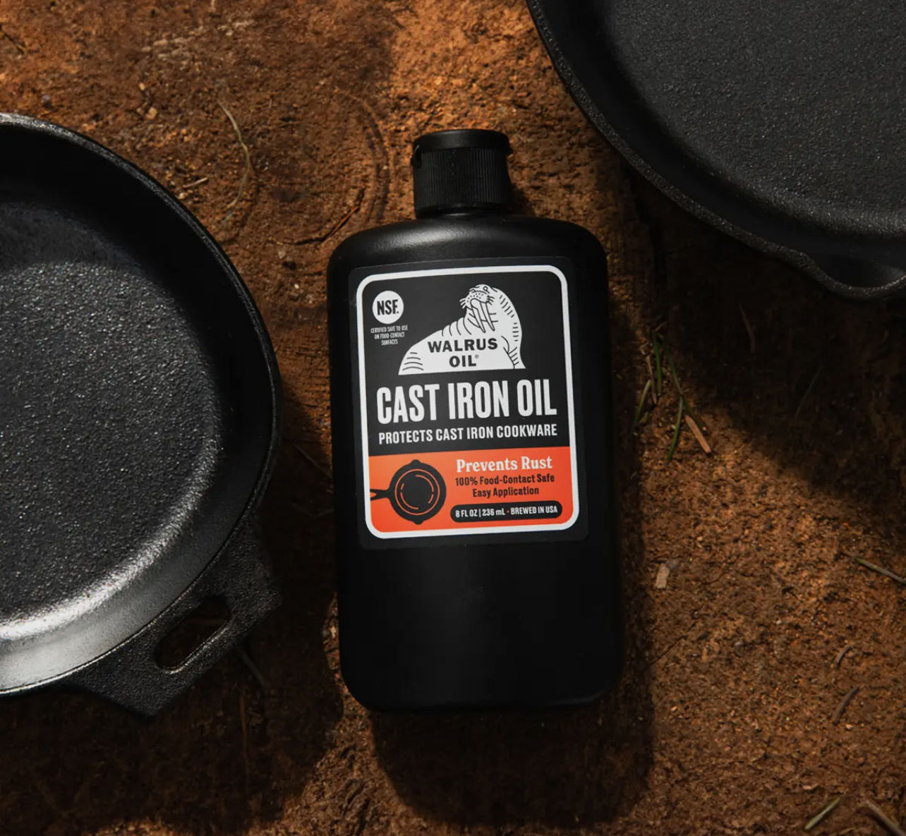 Cast Iron Oil, 8oz