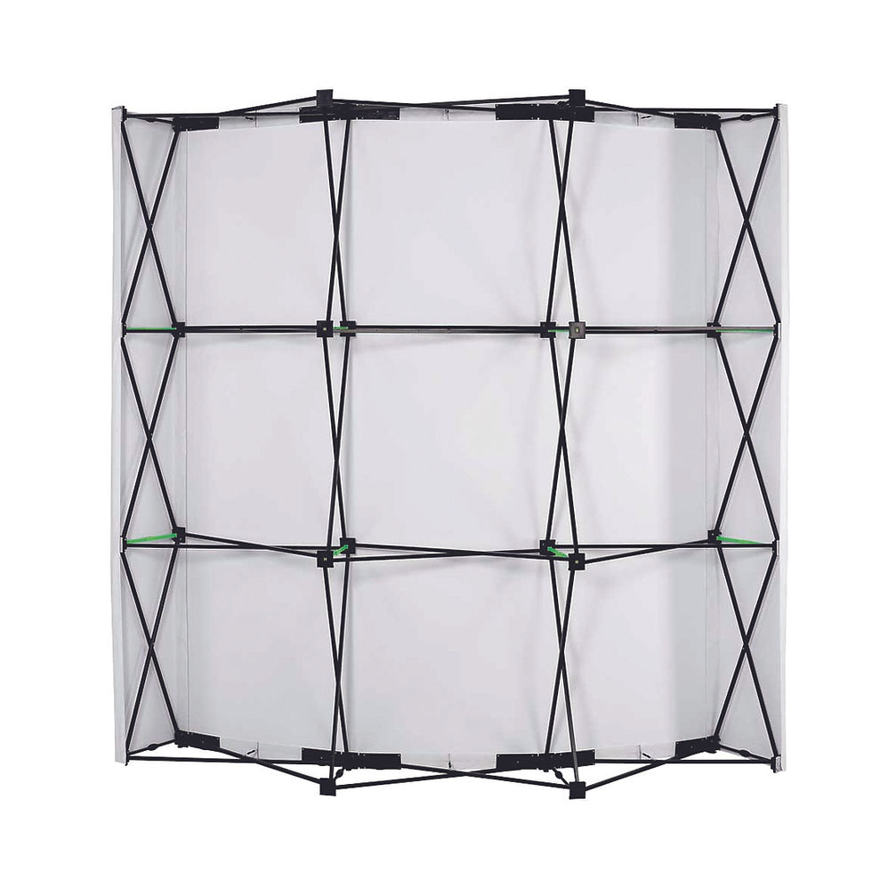 Miniature : STAND COURBE TISSU 4X3 - VISUEL A