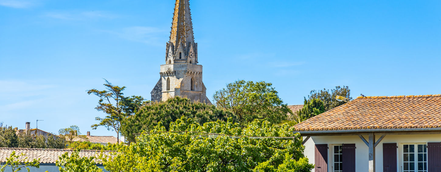 The bell tower of Sainte-Marie, Île de Ré
