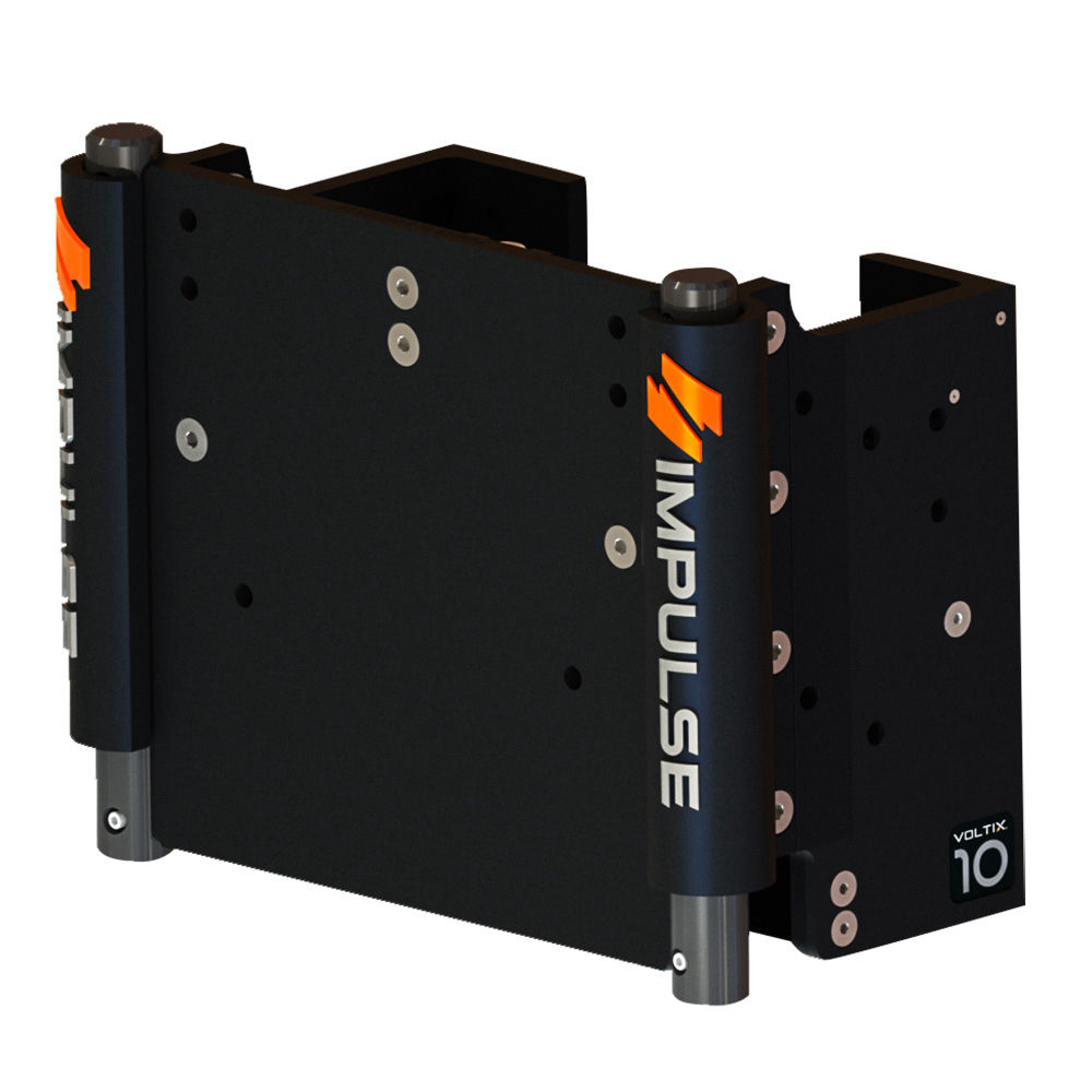 IMPULSE XL 10" SET BACK ELECTRIC JACK PLATE W/STANDARD CONTROL - BLACK ANODIZE