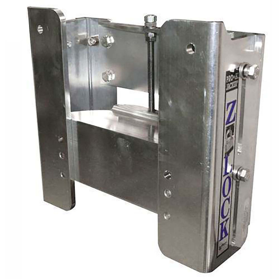 Thumbnail: T-H MARINE Z-LOCK™ 6" SET BACK MANUAL SINGLE ADJUST JACK PLATE 