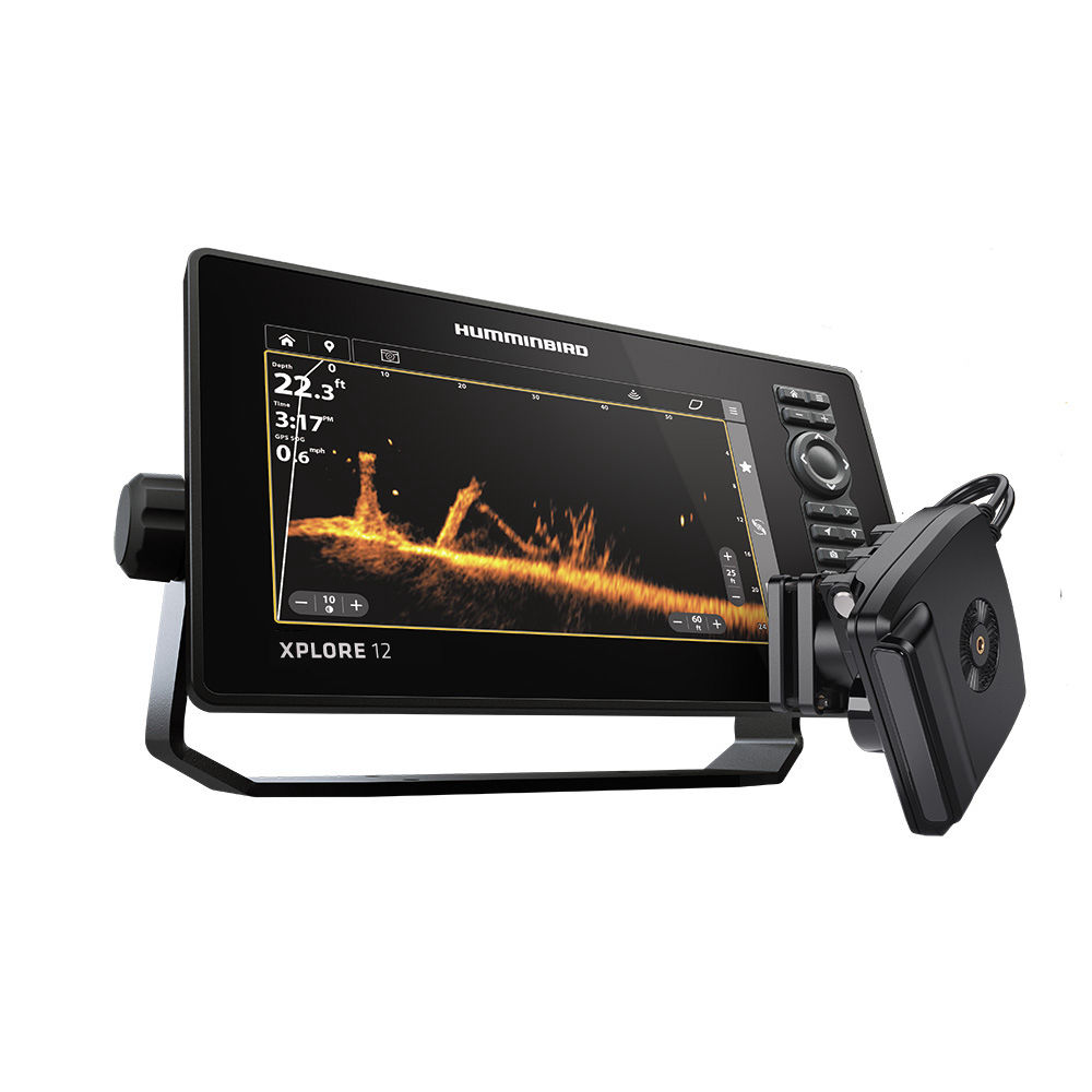 HUMMINBIRD XPLORE 12 CONTROL HEAD ONLY MEGA LIVE 2 BUNDLE