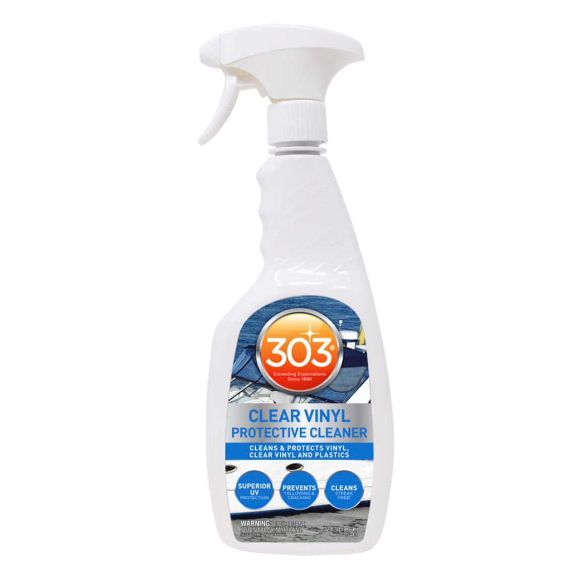 303 MARINE CLEAR VINYL PROTECTIVE CLEANER - 32OZ