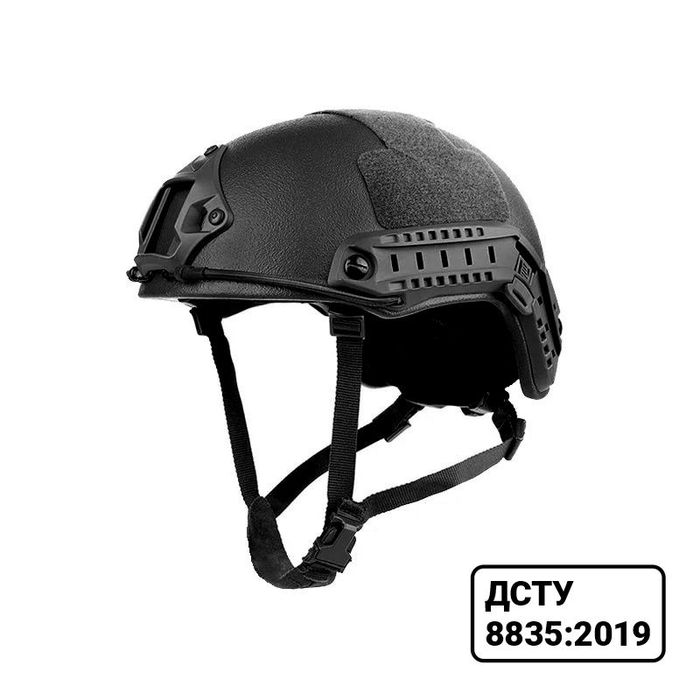 Шолом балістичний 1 класу захисту HEADGUARD FAST. Чорний