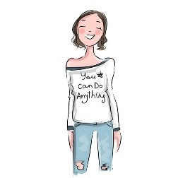 une jeune femme dans une tenue cool et décontracté