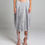Thumbnail: SILVER JERSEY ASYMMETRIC  SKIRT