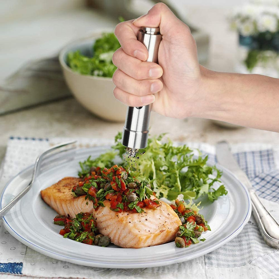 Thumbnail: GRILLMATIC - One-Handed, Mini Thumb Push Button, Stainless Steel