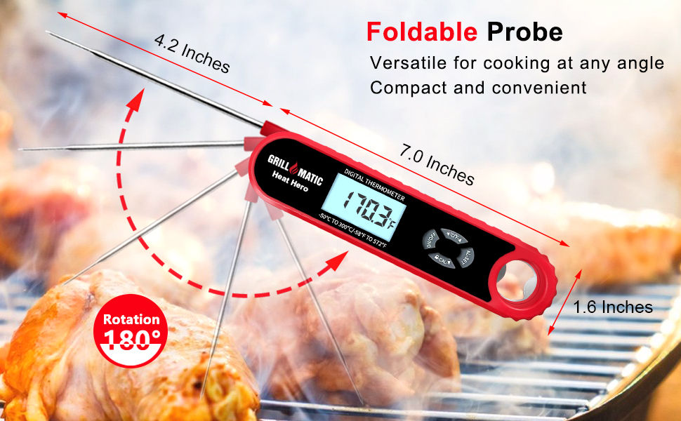 Thumbnail: Heat Hero Digital Meat Thermometer