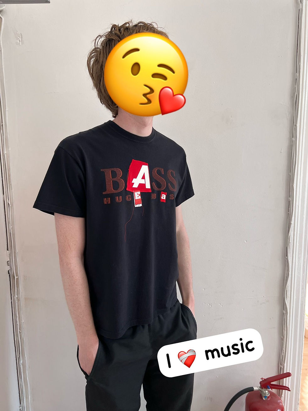 JONTY K MELLMANN - Huge Bass Tee