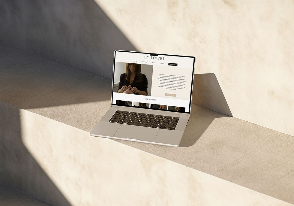 Custom website design by CC Creative Studio Melbourne