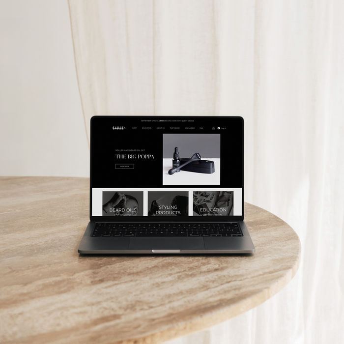 Luxury website design and creative direction by CC Creative Studio