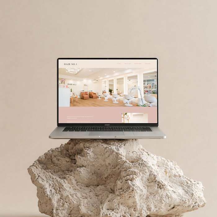 Luxury website design and creative direction by CC Creative Studio