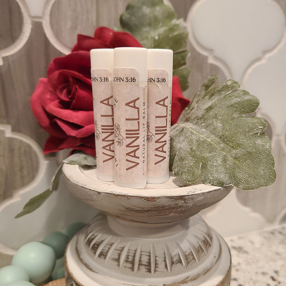 Natural Lip Balm, Vanilla