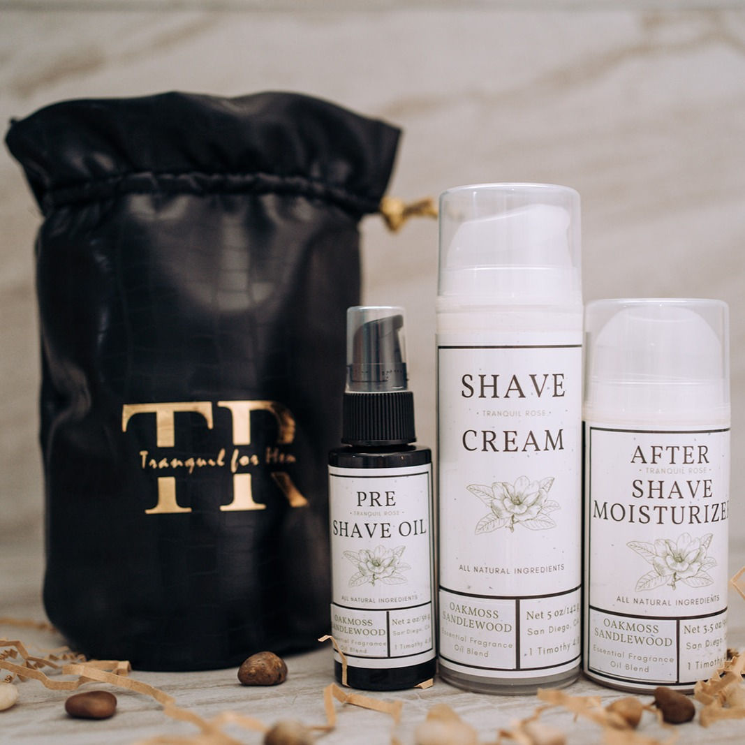 Men's Shave Set by Tranquil Rose