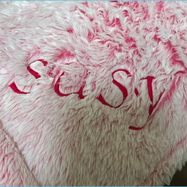 1. A personalized pink fluffy blanket with the label 'Susy Dog Blanket' for your furry friend.
2. 'Susy Dog Blanket': A soft and fluffy pink blanket, customized just for your pet.
3. Stay cozy with this personalized pink fluffy blanket, perfect for your furry companion, labeled 'Susy Dog Blanket'.
4. 'Susy Dog Blanket': A delightful pink fluffy blanket, tailored for your beloved pet's comfort.
5. Indulge your furry friend with a personalized pink fluffy blanket, labeled 'Susy Dog Blanket', for ultimate coziness.
