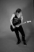 Ethan Dixon playing guitar