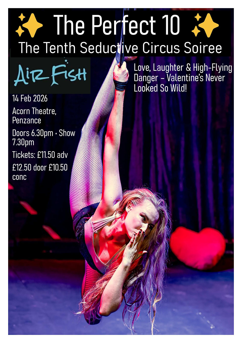 Airfish Circus Soiree - 'The Perfect 10'