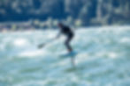 Dan Gavere SUP Foil Downwind the Gorge