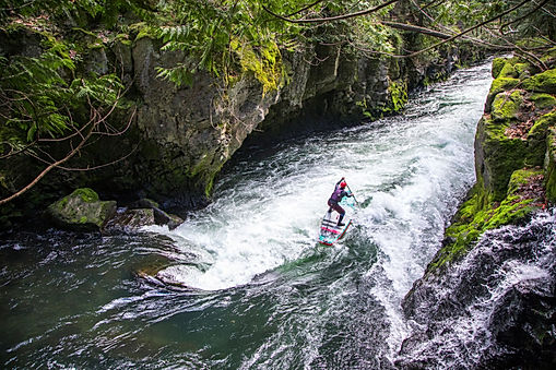Whitewater SUP White Salmon, WA