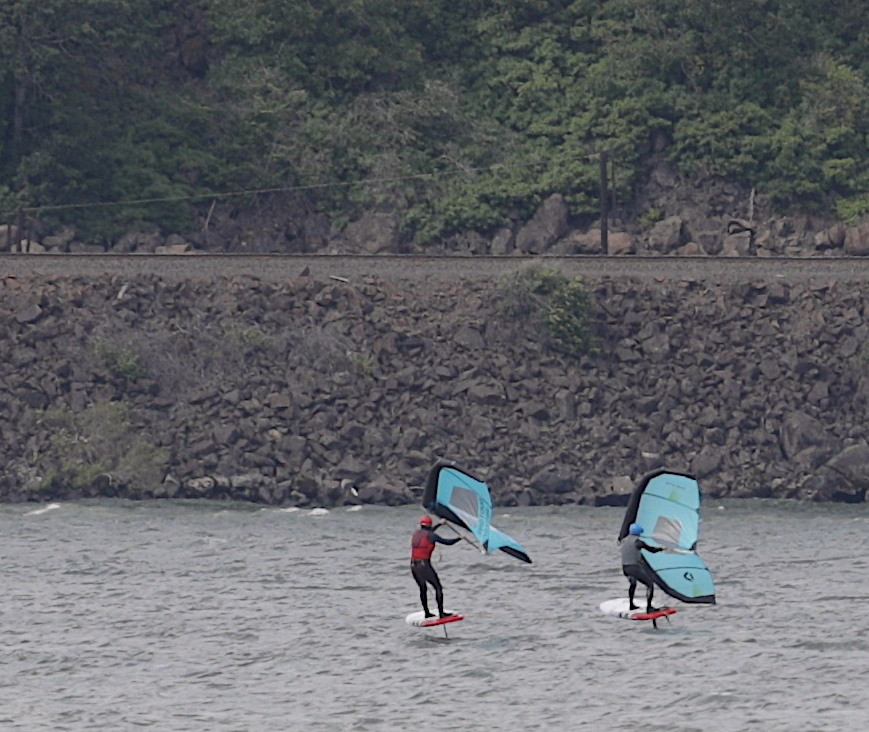Wing Foiling Dan Gavere Hood River, Oregon