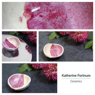 Strawberries & Cream Trinket Bowl