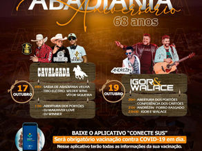 Aniversário de Abadiânia é marcado por evento presencial patrocinado pela Potiguar Chopp