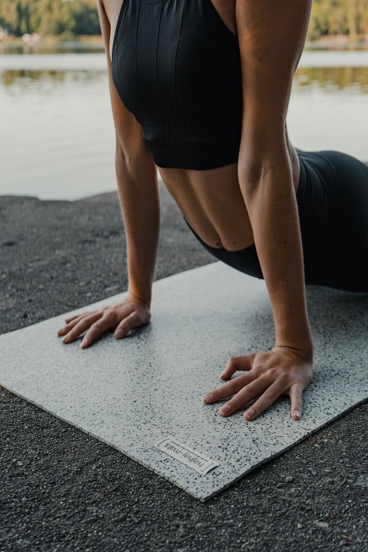 stretching