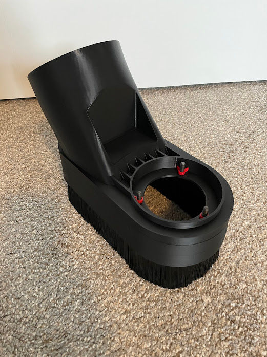 Thumbnail: Shopsabre 5/10HP Dust Boot for Pedestal Type Tool Bar - Bolt On